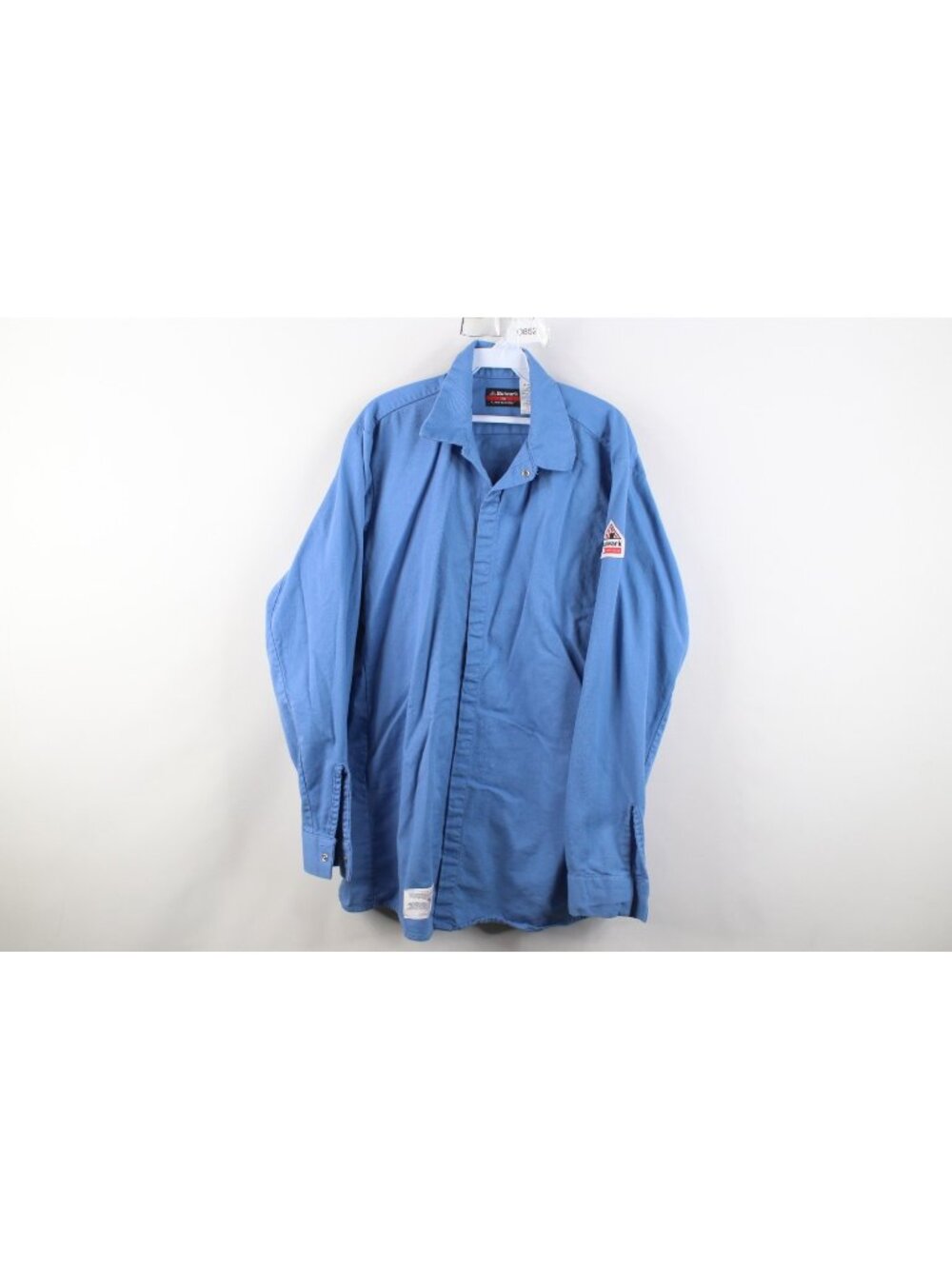 Bulwark FR Mens Large UltraSoft Fire Flame Resistant Twill Snap Button Shirt